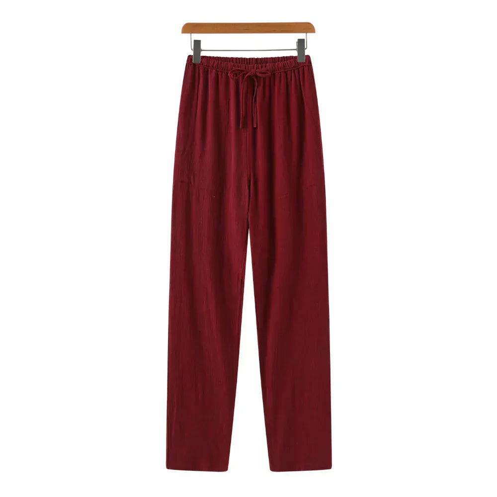 Noiret Paris™ | Pantalon slim en lin