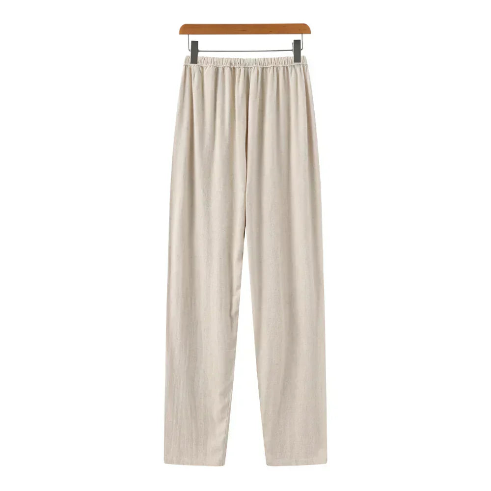 Noiret Paris™ | Pantalon slim en lin
