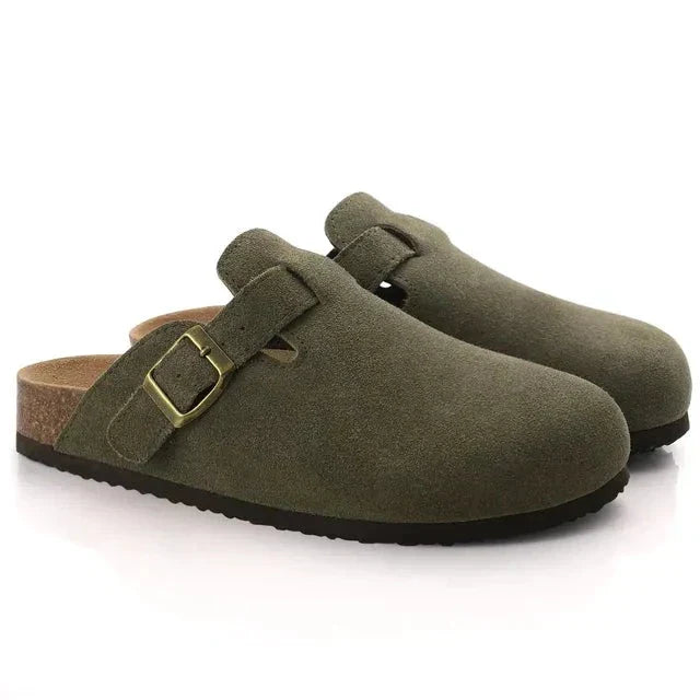 Noiret Paris™ | Sabots en daim