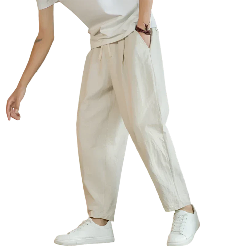 Noiret Paris™ | Pantalon en coton Cancún