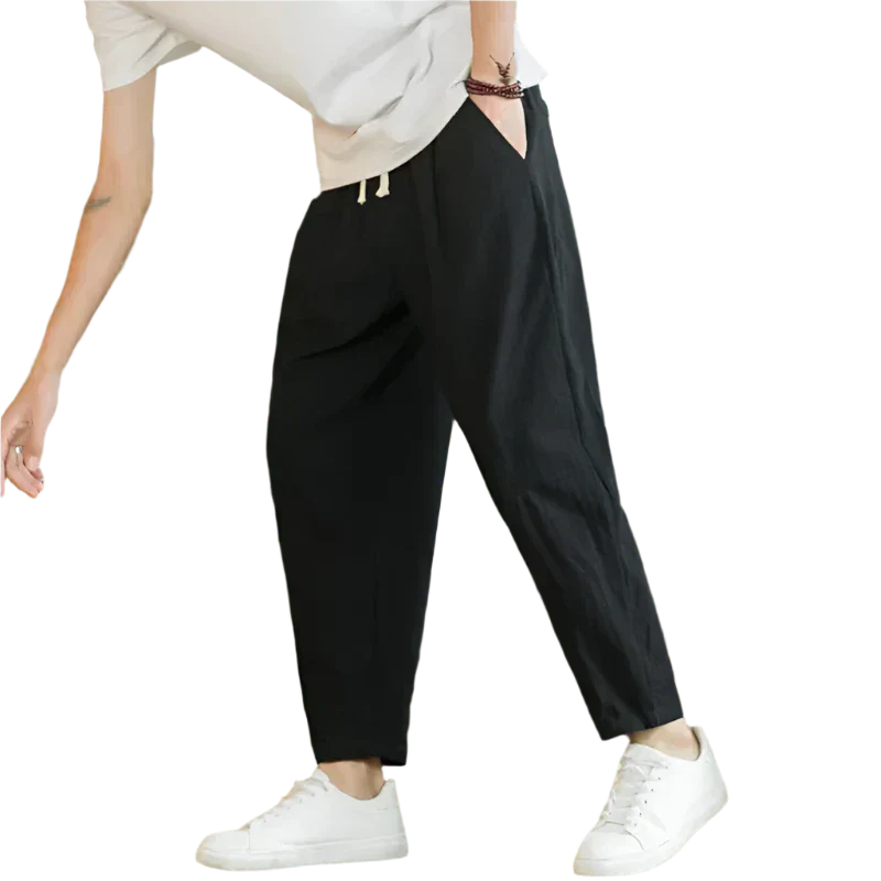 Noiret Paris™ | Pantalon en coton Cancún